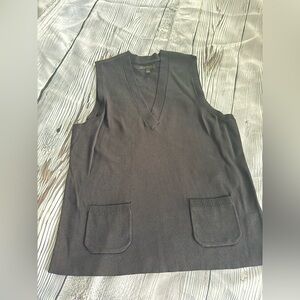 Twin Hill Black Ribbed Womens Vest
> Twin Hill is a division of Tailored Brands